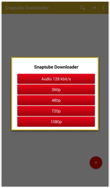 Snaptube  downloader & MP3 converter para Android - Baixe o APK na  Uptodown