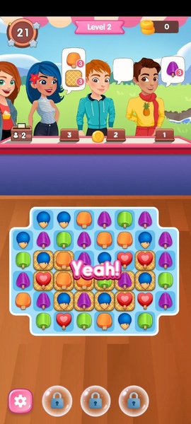 My Gelato: Match 3 Puzzle Game - Preview 6