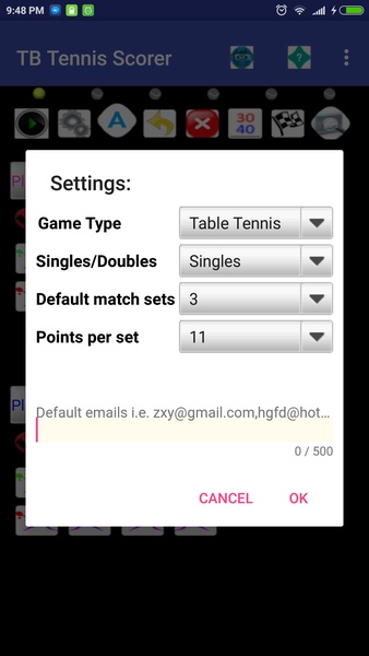 Table Tennis Scorer free - Preview 1