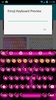 Emoji Keyboard Spheres Pink screenshot 6