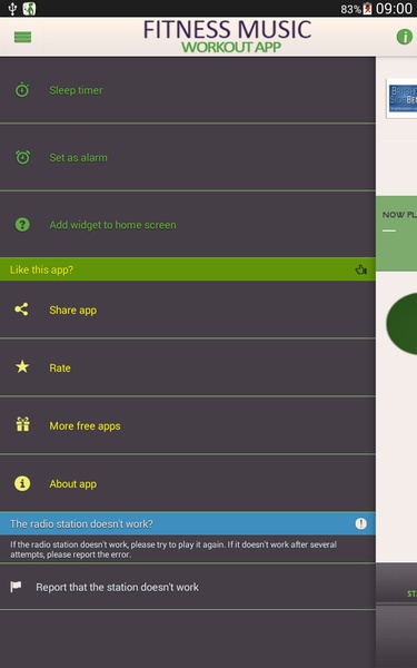 Fitness Music Workout App - Preview 2