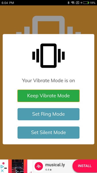 Vibrate Mode for Android - Download the APK from Uptodown