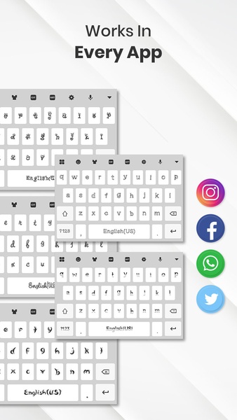 Font Keyboard - Preview 4