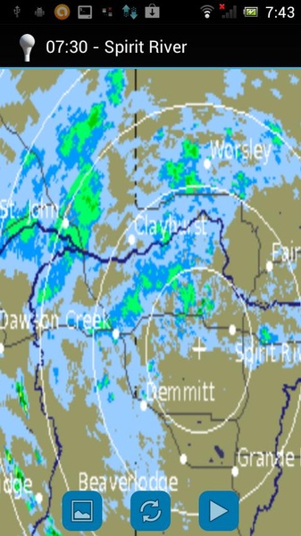 Meteo Radar CANADA - Preview 1