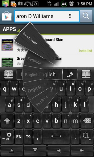 BDW Charcoal Keyboard Skin 1.0.0.5 Snaps 3