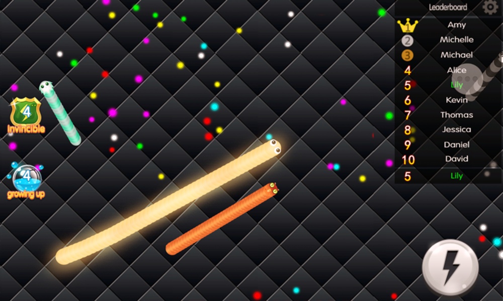 slither.io لـ Android - قم بتنزيل تطبيق APK من Uptodown