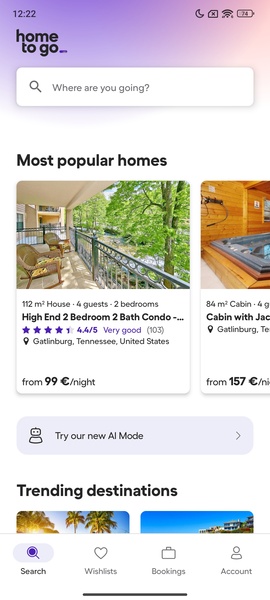 HomeToGo - Preview 1