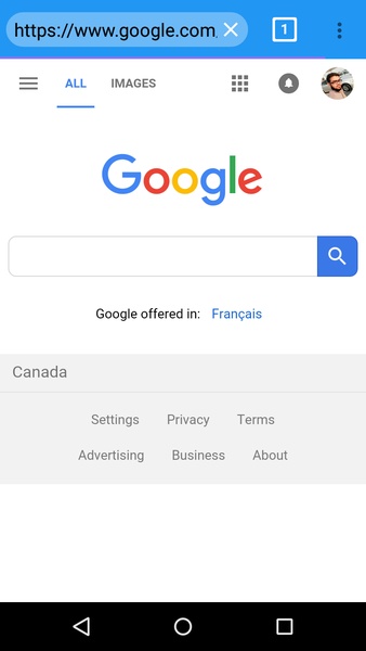 Blue Browser - Preview 1