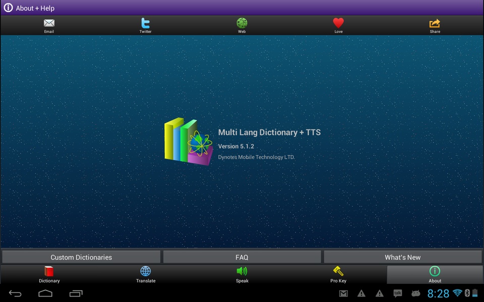 Multi Lang Dictionary + Translate + Speak - Preview 6