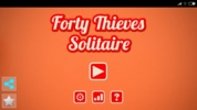 Forty Thieves Solitaire screenshot 1