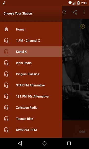 Online Alternative Rock Radio - Preview 1