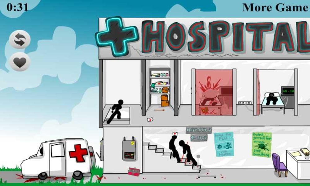Stickman Death in Hospital and Lab - Preview 4