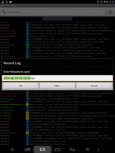 Android Debugger - Preview 6