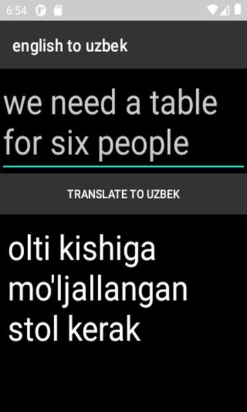 english to uzbek translator - Preview 2