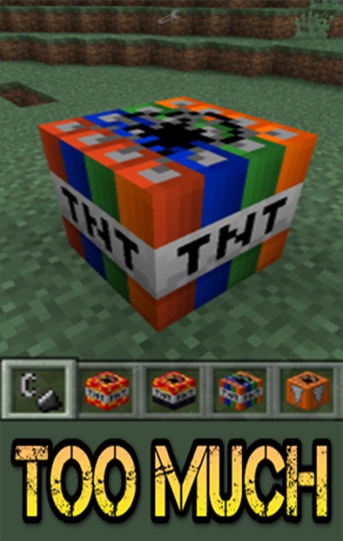 Too much TNT mod mcpe - Preview 1