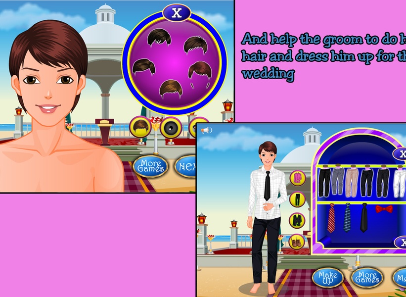 bride and groom dressup - Preview 2