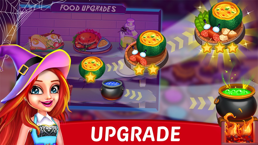 Halloween Street Food Shop Restaurant Game - Preview 8
