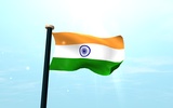 Índia Bandeira 3D Livre screenshot 6