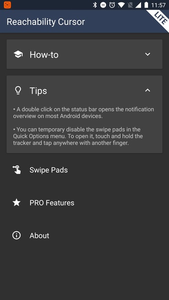Reachability Cursor - Preview 1