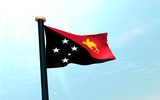 Papua New Guinea Flag 3D Free screenshot 7