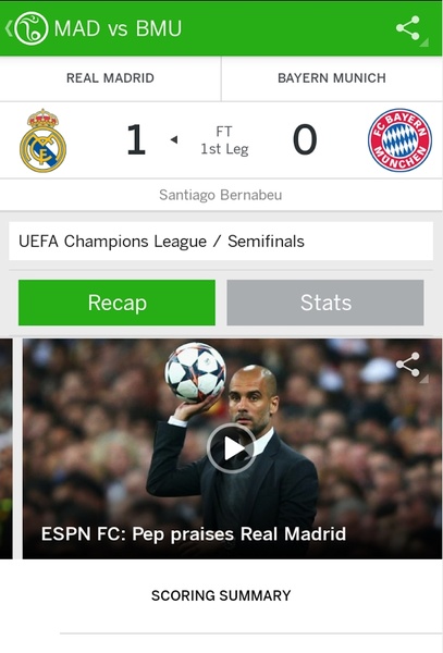 UEFA Champions League News, Stats, Scores - ESPN