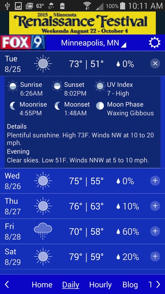 Fox 9 Weather - Preview 3