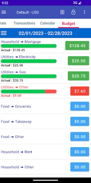 MoBill Budget - Preview 19