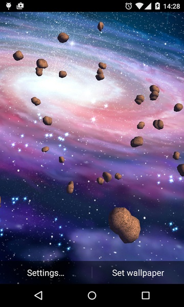 Asteroids 3D Live Wallpaper HD - Preview 5