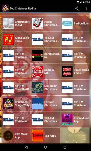 Top Christmas Radios - Preview 3