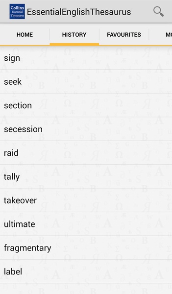 Collins Essential English Thesaurus - Preview 9