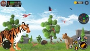 Wild Tiger Sim Lowpoly Games screenshot 4