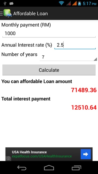 Car Loan Calculator (Free) - Preview 3