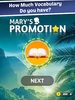 Mary’s Promotion - Word Game screenshot 2