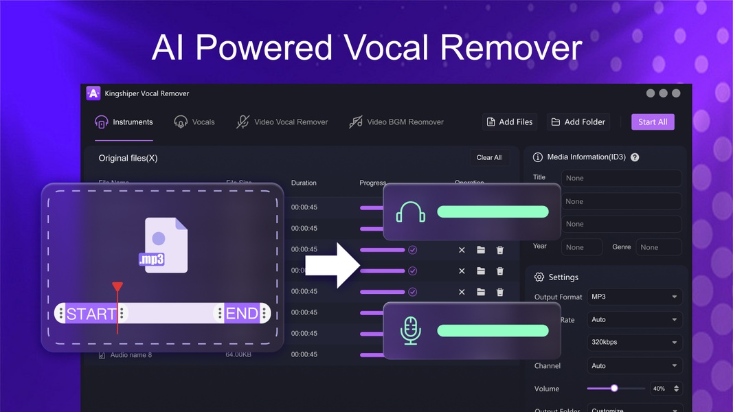 Vocal Remover ekran görüntüsü