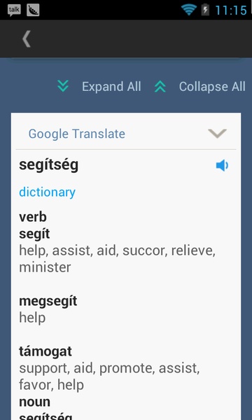 Hungarian English Translator - Preview 2