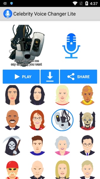 Celebrity Voice Changer Lite - Preview 4