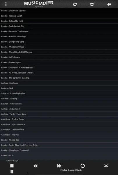 MusicMixer - Preview 1