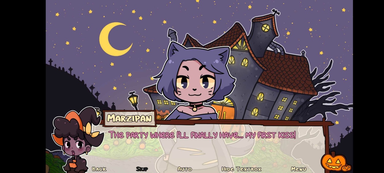 First Kiss at a Spooky Soiree for Android - Download the APK from Uptodown