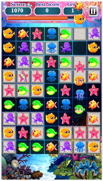 Mermaid Match 3 Puzzle Mania - Preview 4