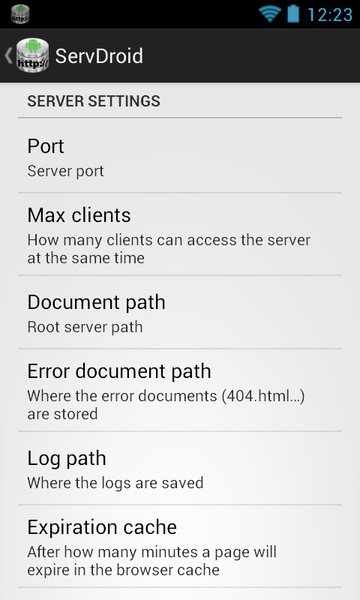 ServDroid - Preview 7