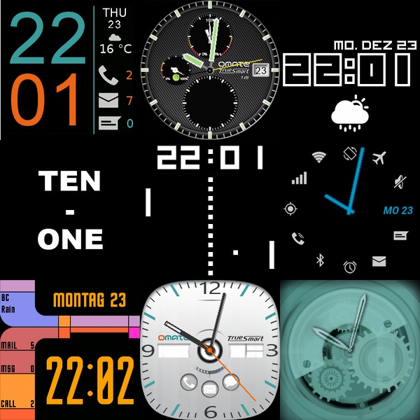 Watchfaces - Preview 1