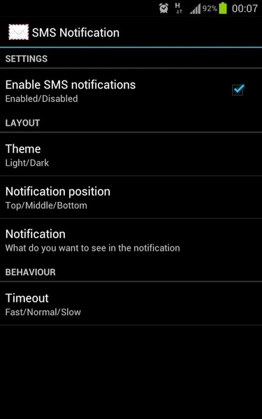 SMS Notification - Preview 3