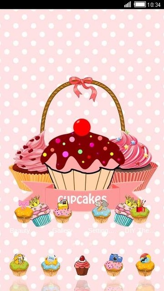 Cupcake Theme - Preview 1
