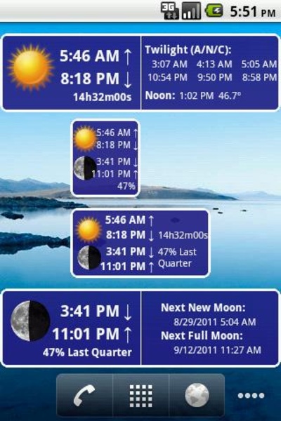 LunaSolCal Widgets - Preview 6