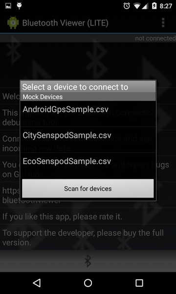 Bluetooth Viewer (LITE) - Preview 1
