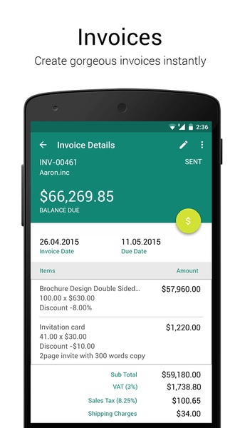 Zoho Invoice - Preview 14