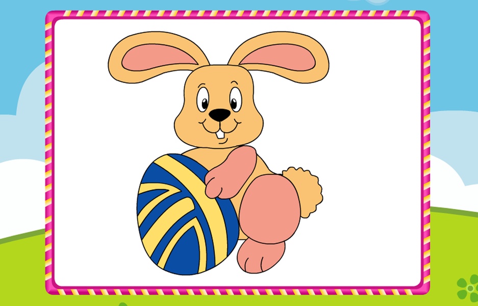 Bunny and Friends Coloring - Preview 5