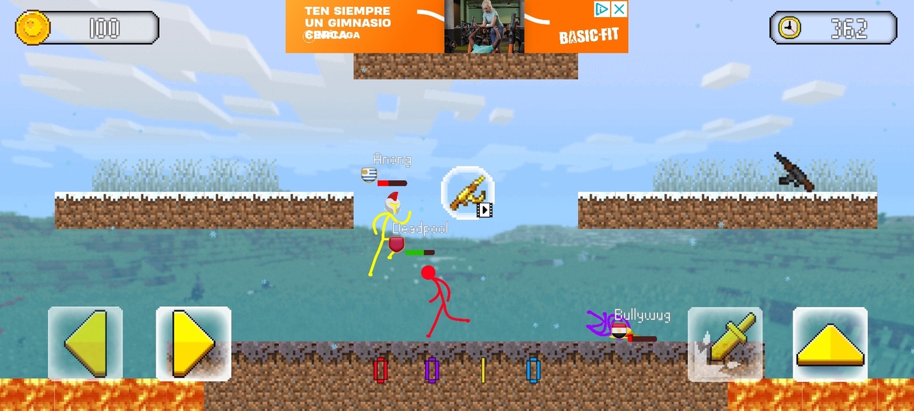 Stickman Hero Fight Battle War для Android - Скачайте APK с Uptodown