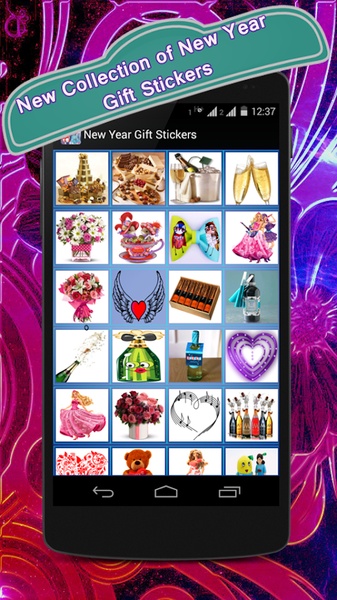 New Year Gift Stickers - Preview 4