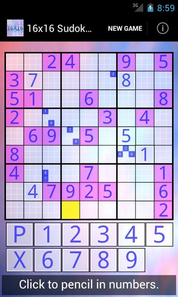 16x16 Sudoku Challenge - Preview 6